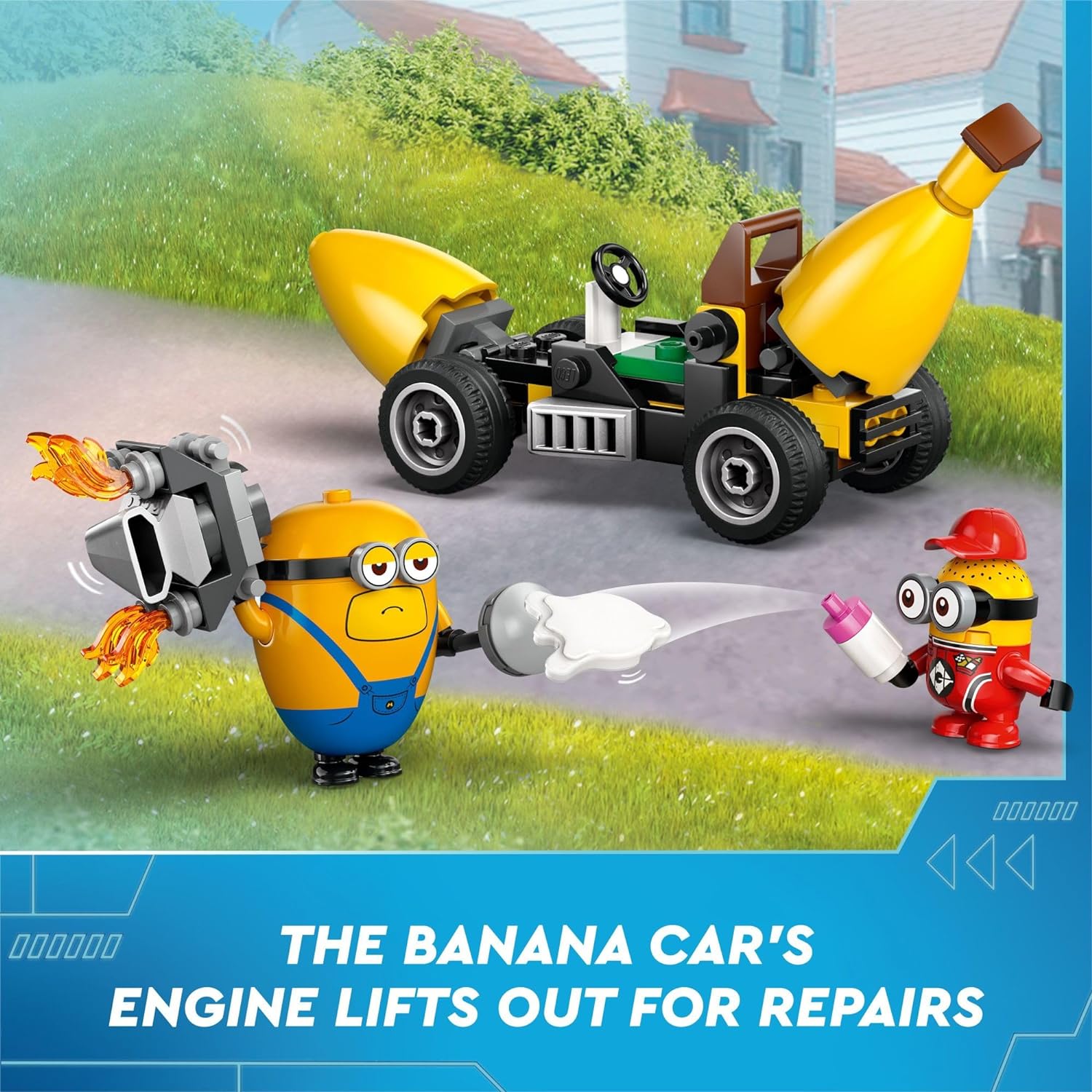 Minions and Banana Car
