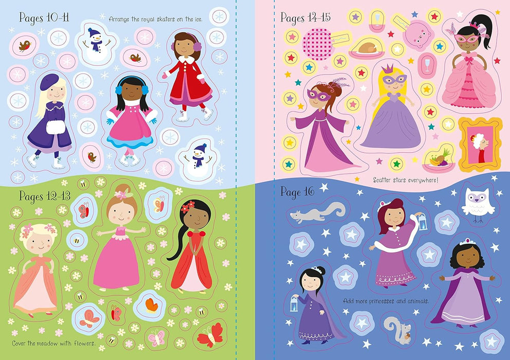 Sparkly Princesses Sticker Book