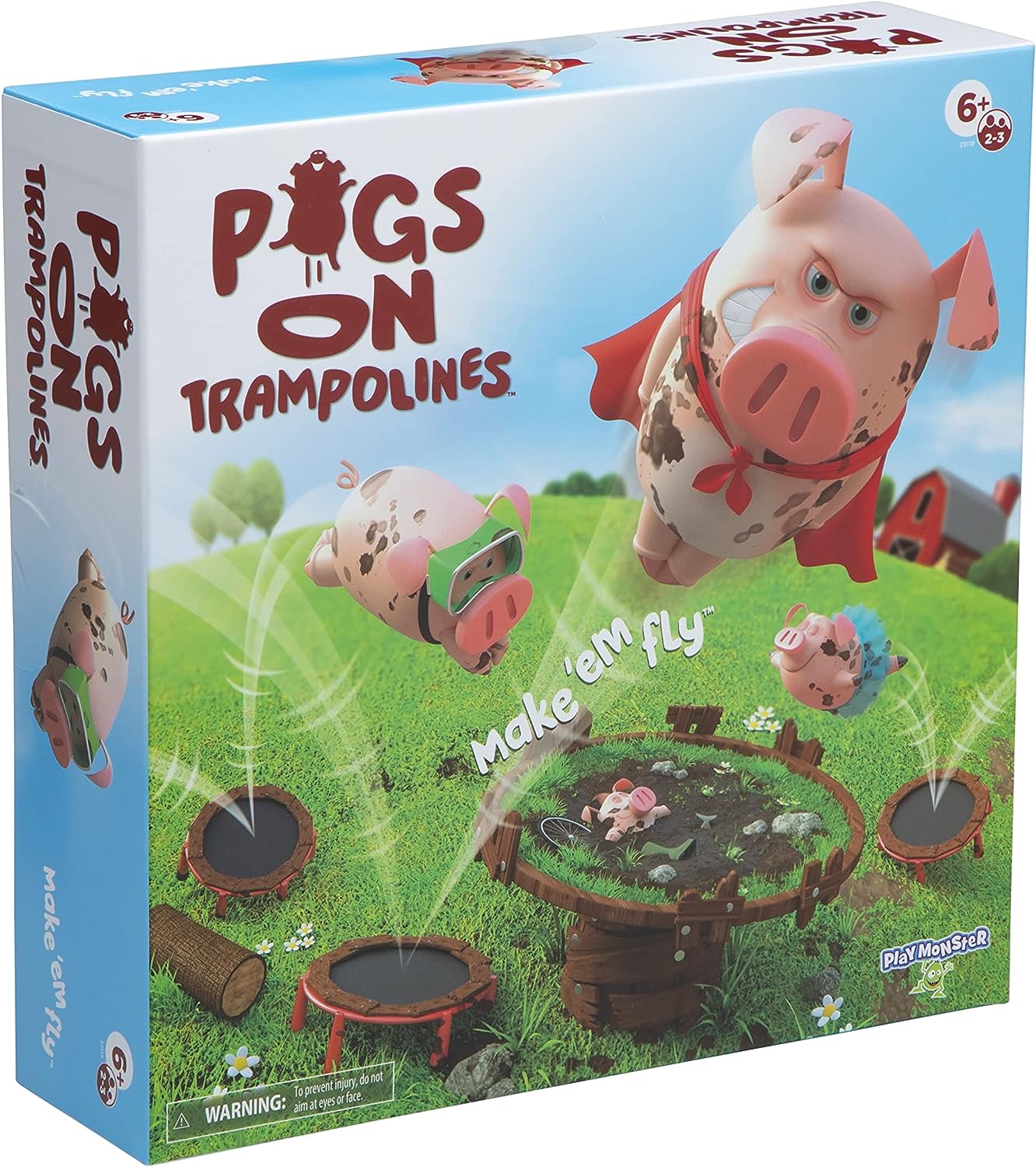 * Pigs on Trampoline Game