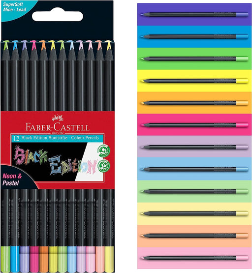 Color Pencils Neon Black