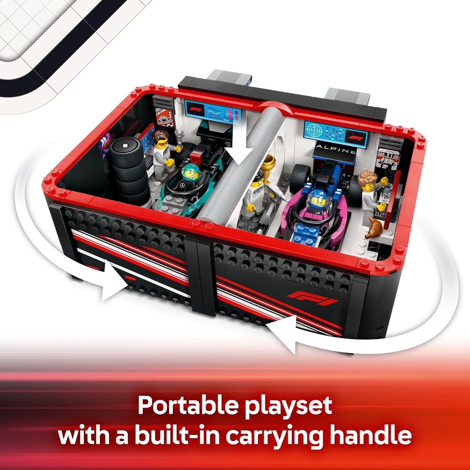 F1 Garage & Mercedes &