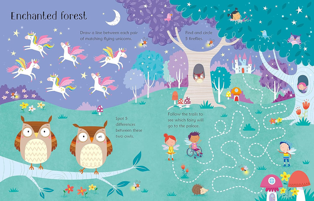 Wipe Clean Fairy Act Book