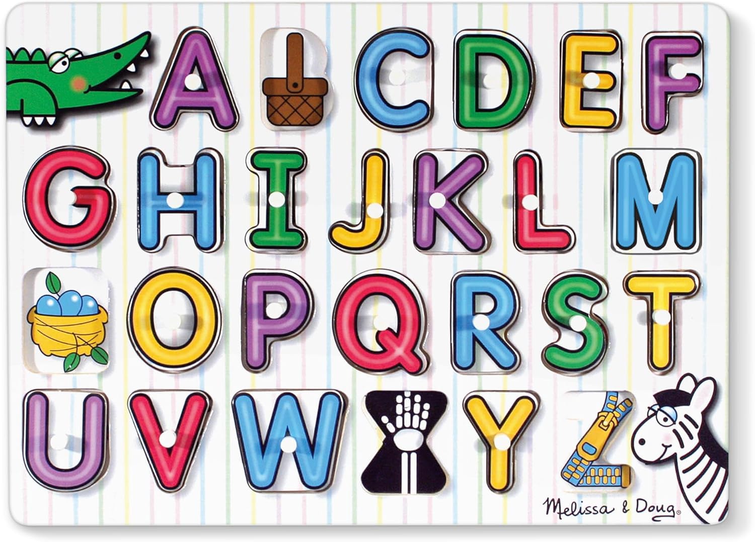 Alphabet Peg Puzzle