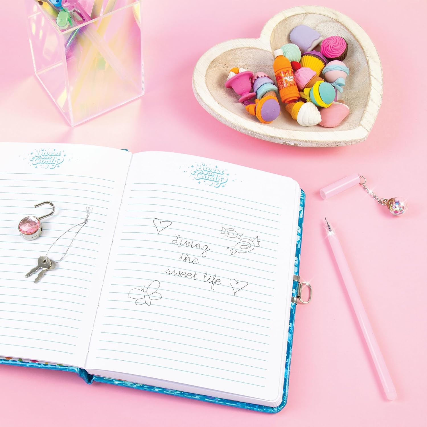 Sweet As Candy Bubble Gum Journal