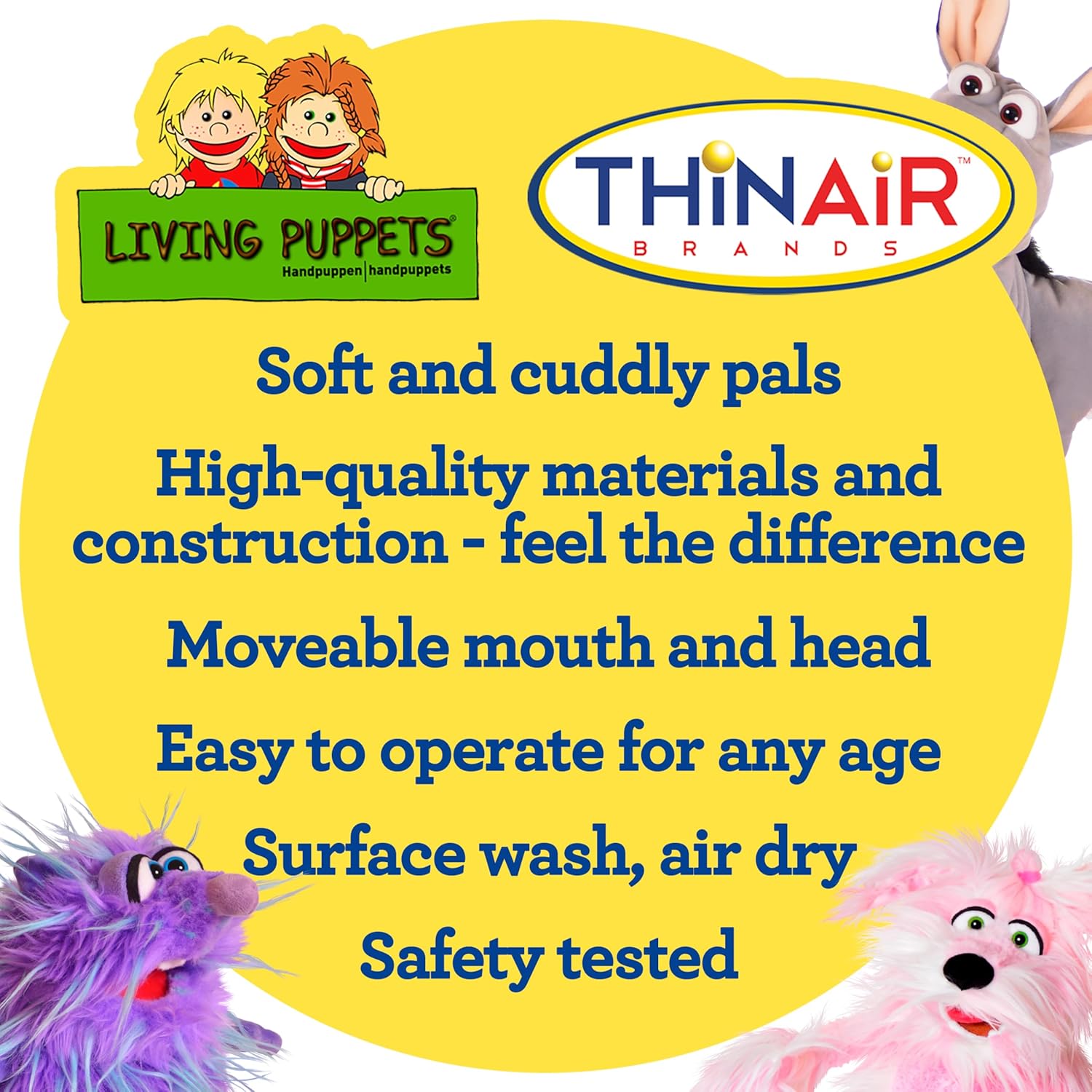 Living Puppets Pik 12in