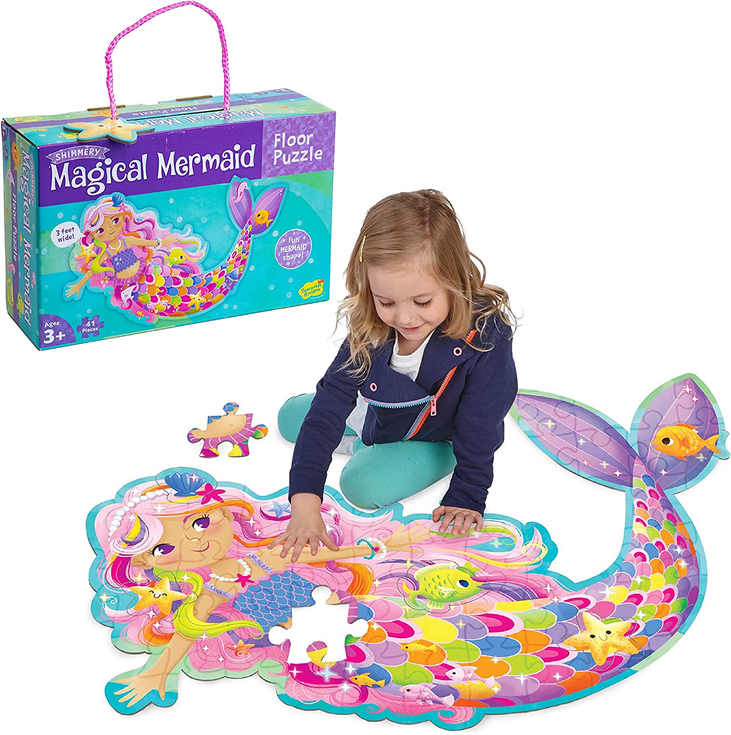 Mermaid Floor Puzzle