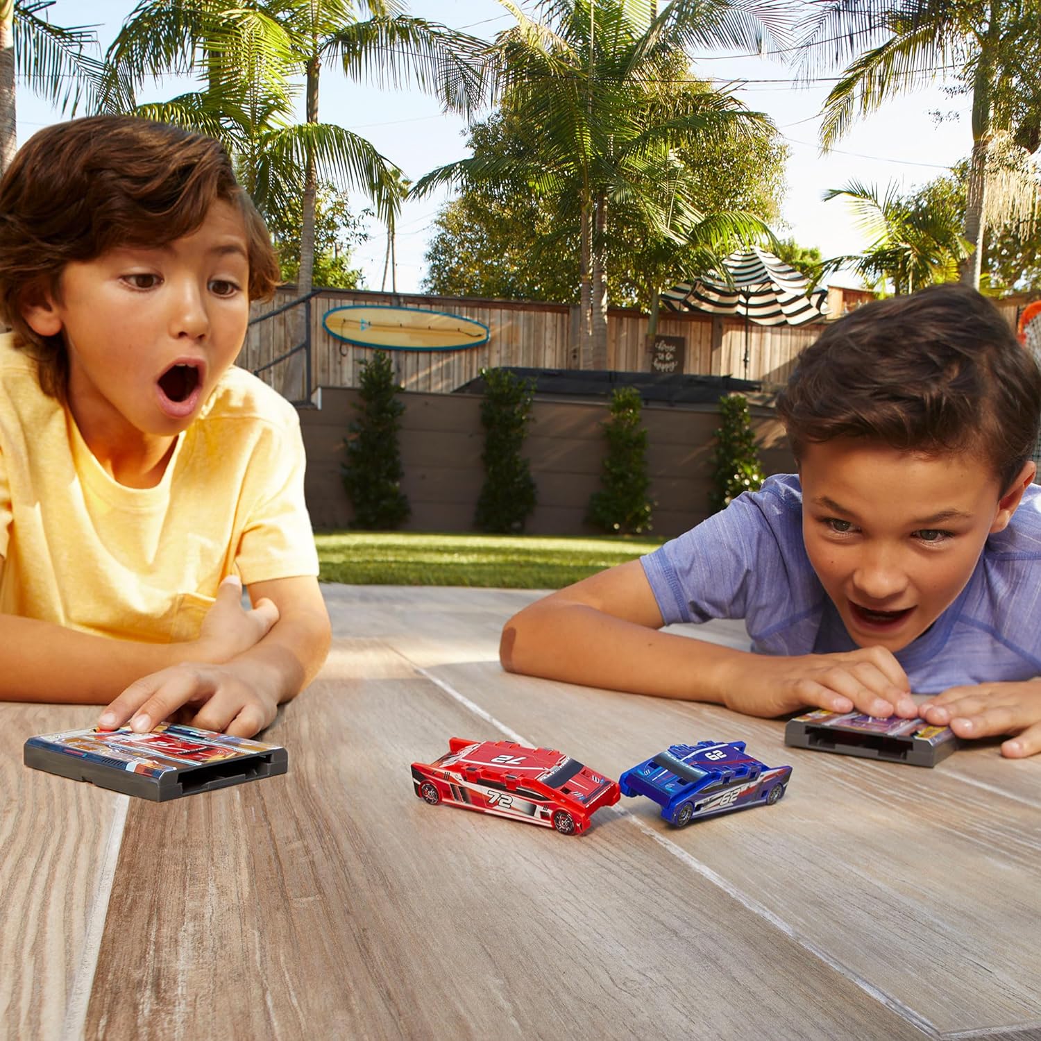 Flat 2 Fast Sky Blue Car