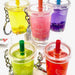 Fruit Boba Drink Keychain