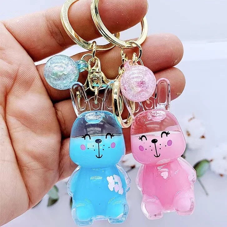 Bunny Floaty Key Charm