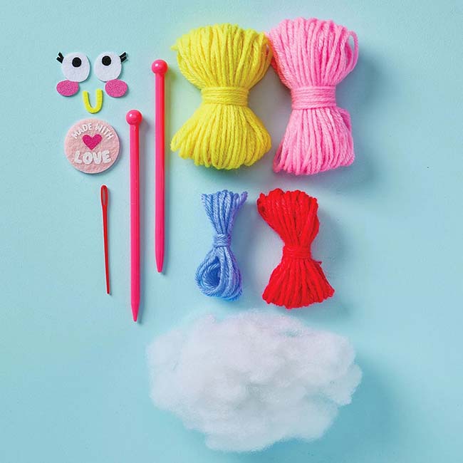 Snack Knit Kit Cupcake