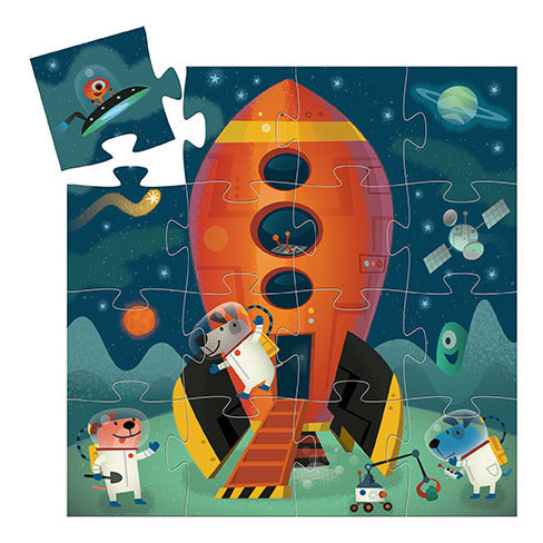 * Space Ship Mini Puzzle