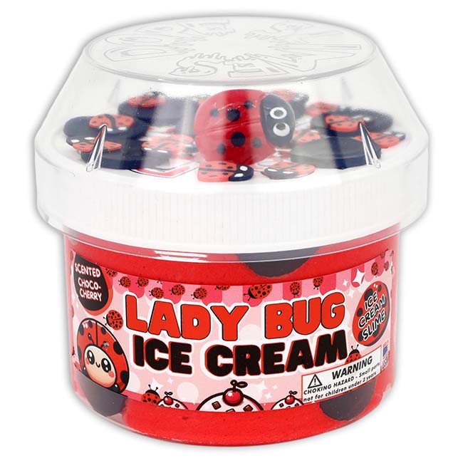 Dope Slime Ladybug Ice Cream