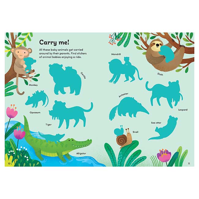 First Sticker Baby Animal