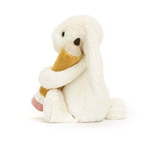 Bashful Bunny with Pencil
