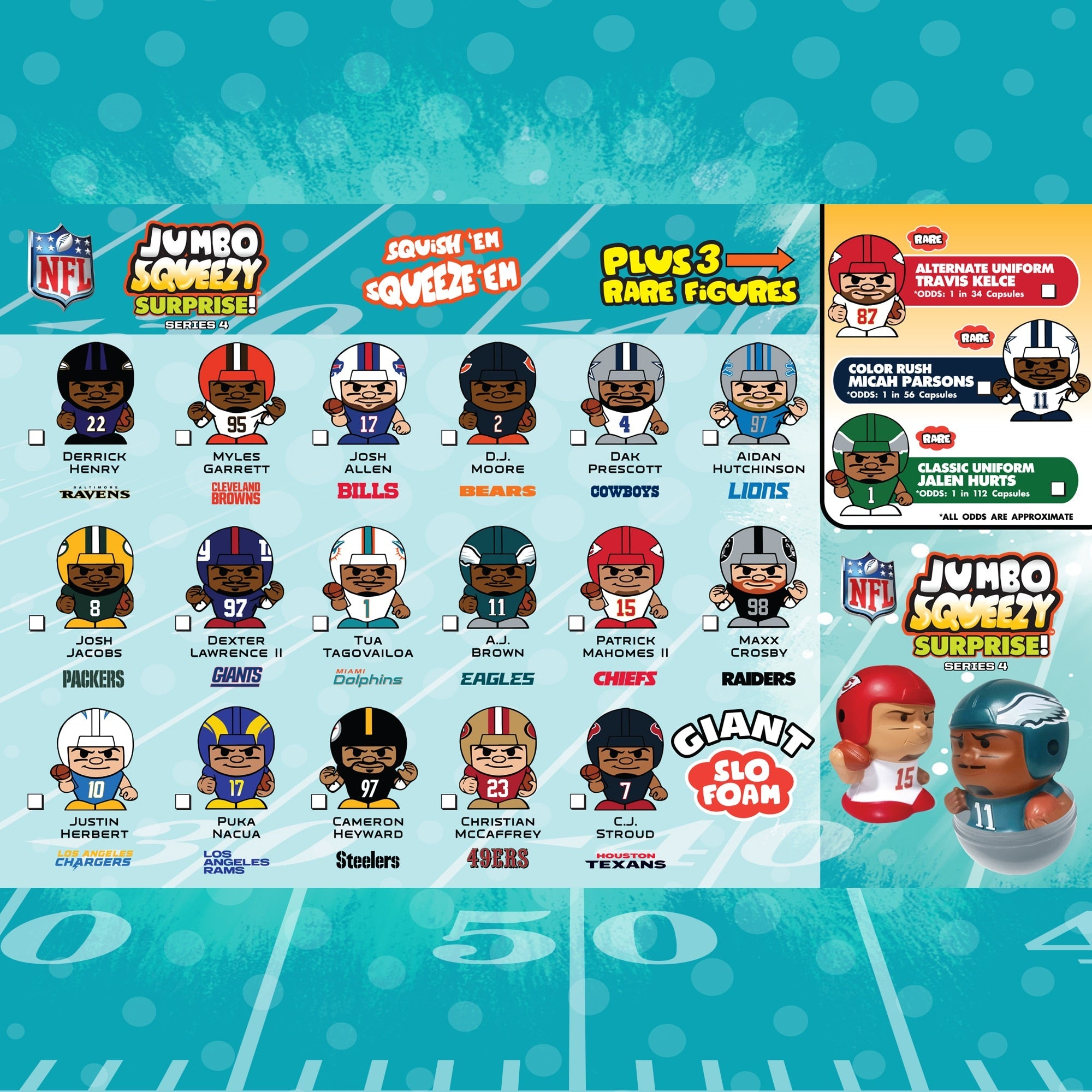 Nfl Jumbo Squeezy Dp 2025