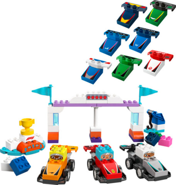 Duplo F1 Team Race Cars