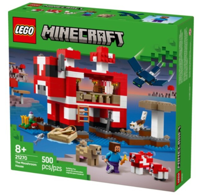 Minecraft: the Mooshroom House