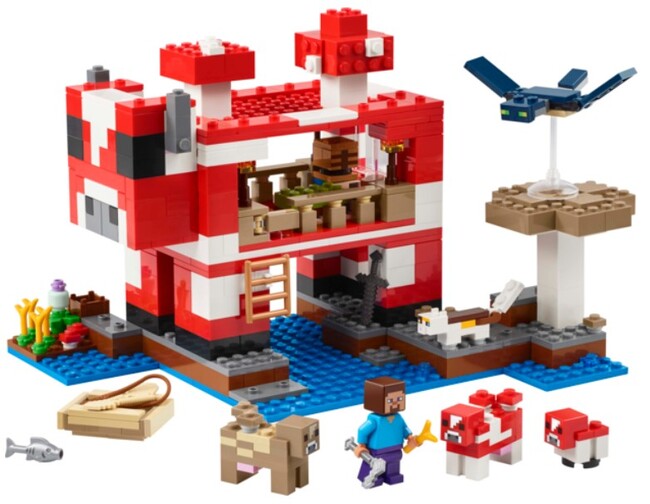 Minecraft: the Mooshroom House