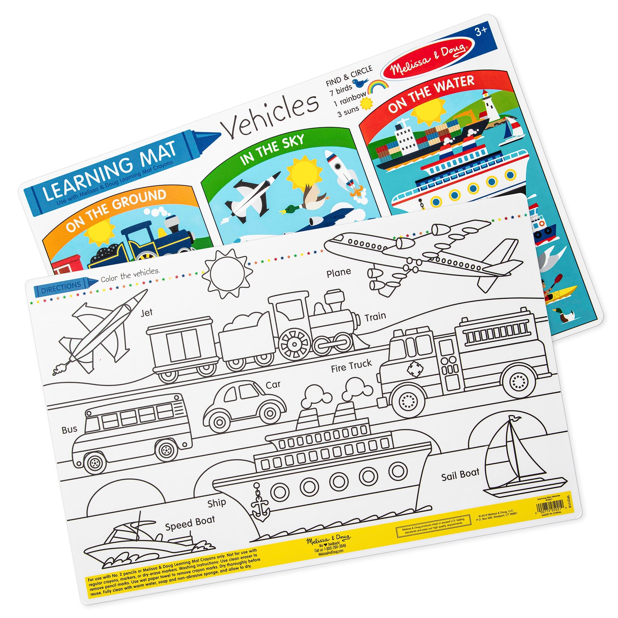 Write-a-Mat Vehicles