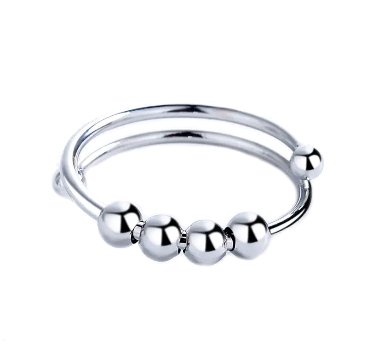 * Fidget Ring Silver