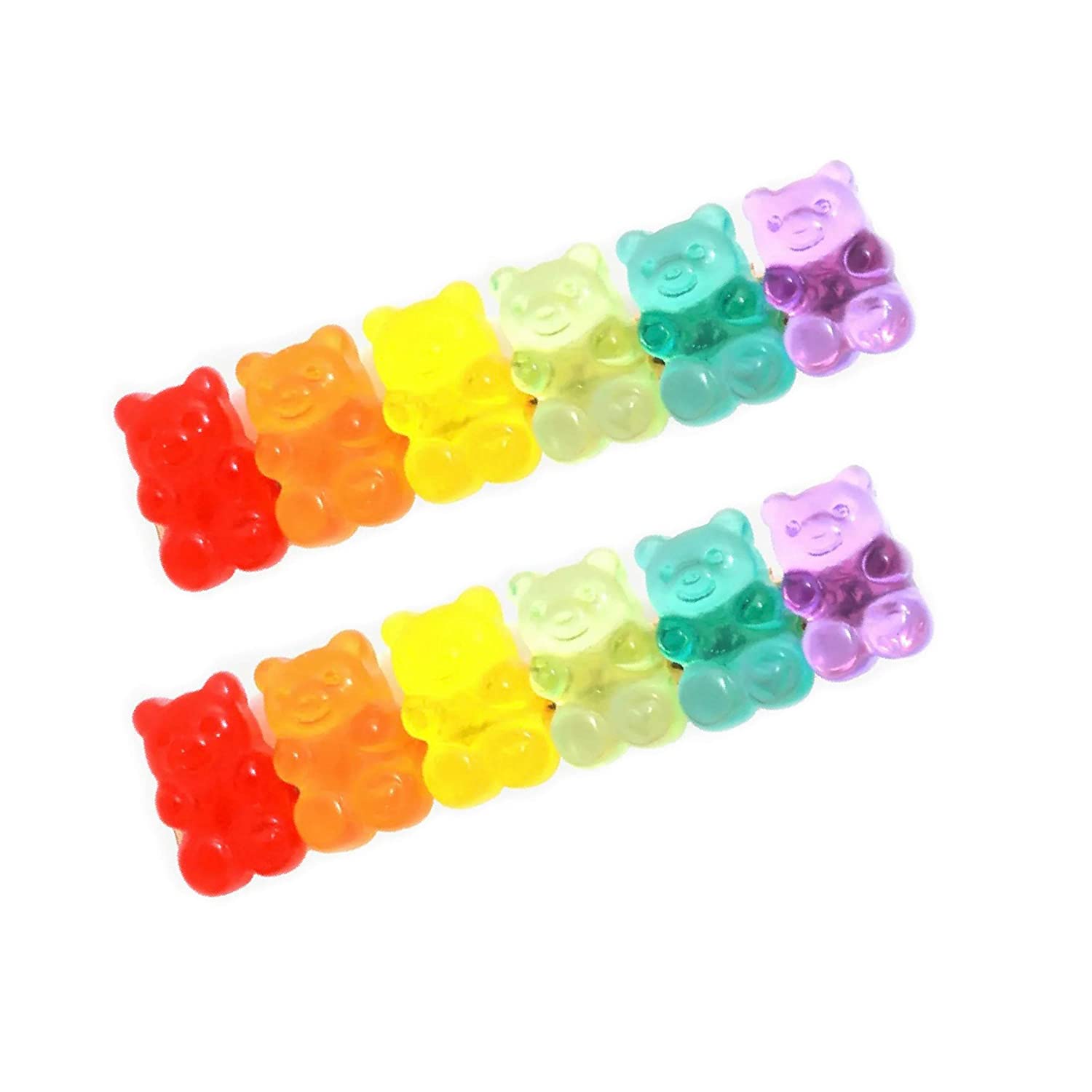 Gummy Bear Clips - 2 Pack