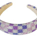 Era Crystal Check Headbnd