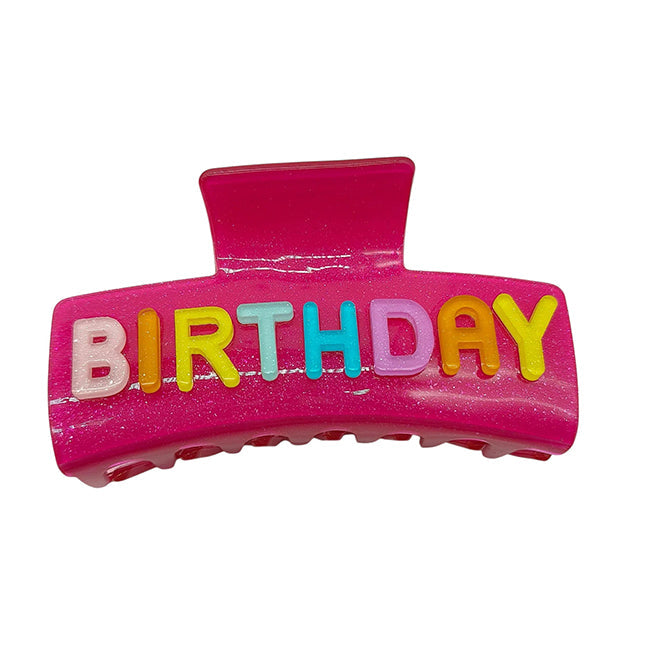 Birthday Hair Claw