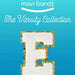 Varsity Letter Patches E
