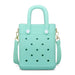 Mint Green Charm Tote