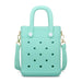 Mint Green Charm Tote