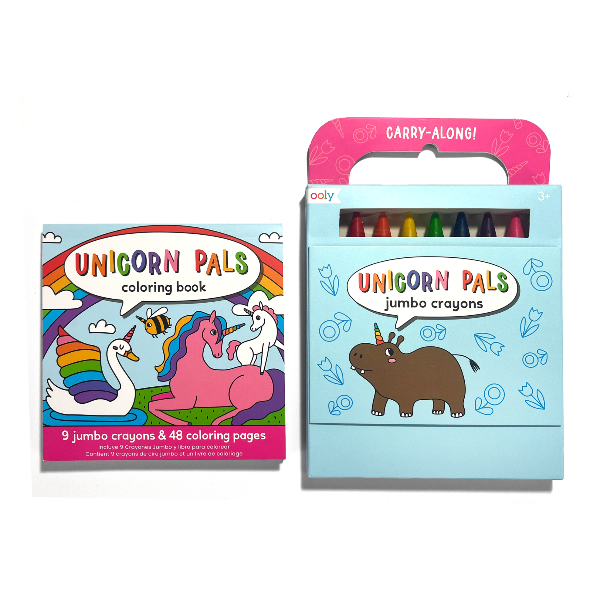 Carry Along! Unicorn Pals Coloring Book