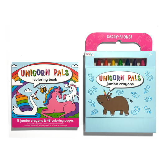 Carry Along! Unicorn Pals Coloring Book