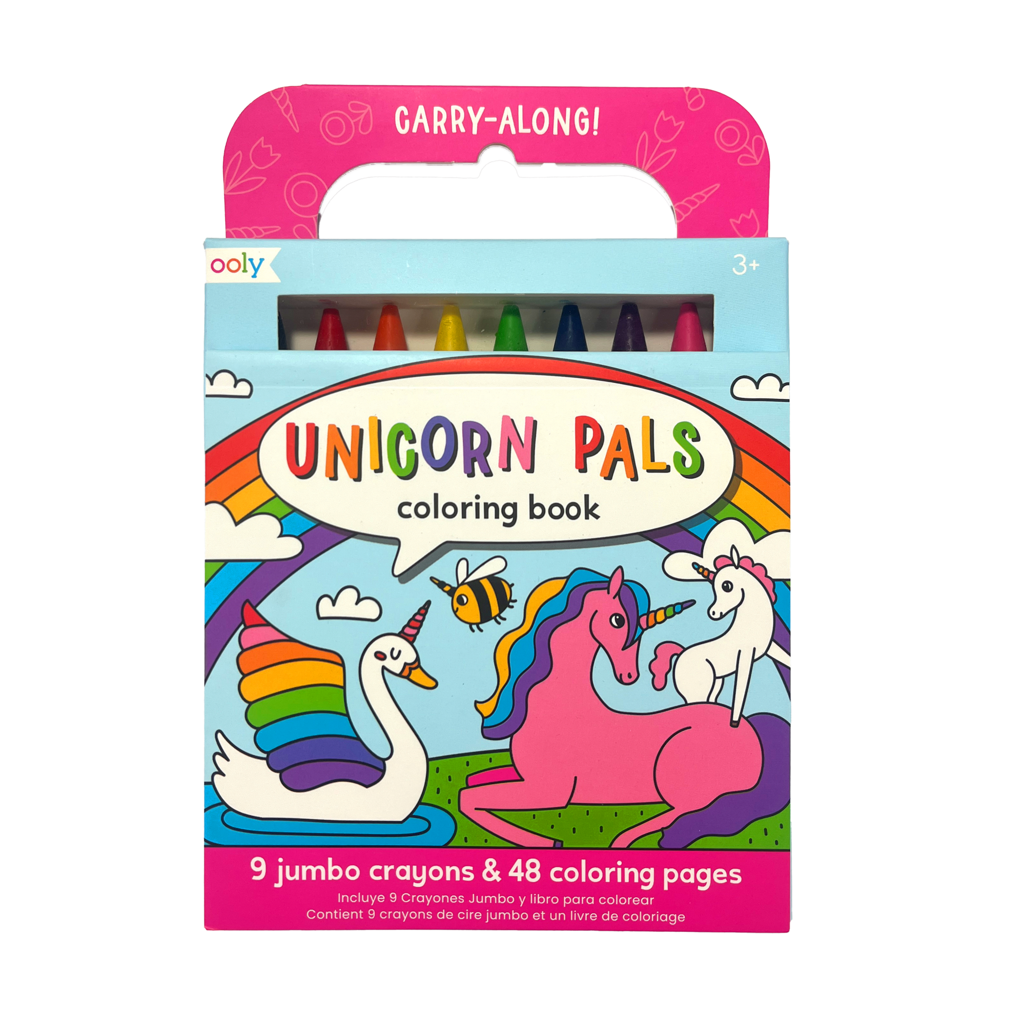 Carry Along! Unicorn Pals Coloring Book