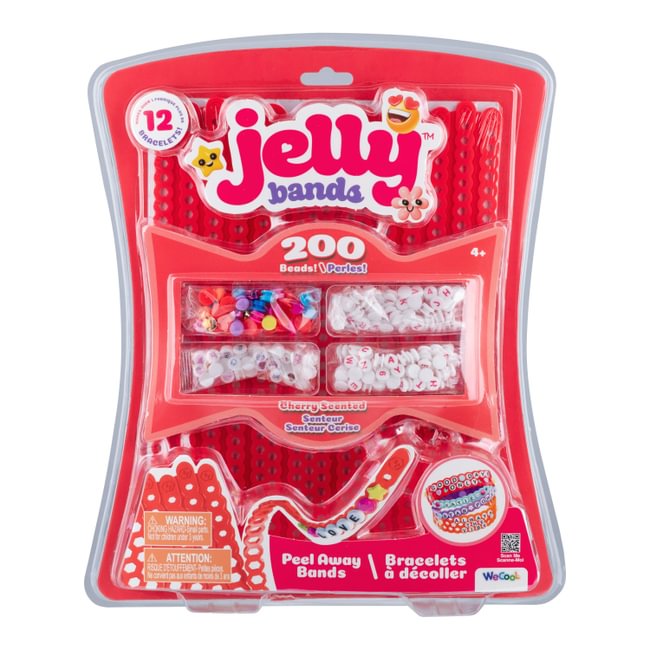 Jelly Bands Blue Pnk Red — Learning Express Gifts