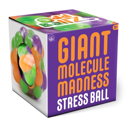 Giant Molecule Madness Stress Ball