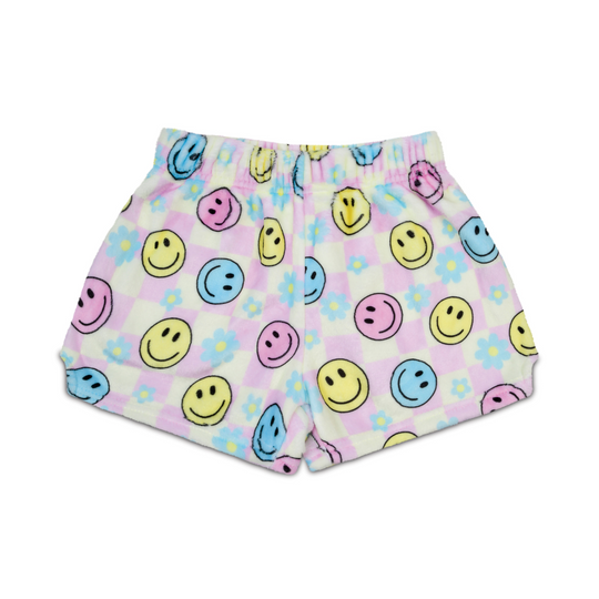 Happy Check Plush Short S
