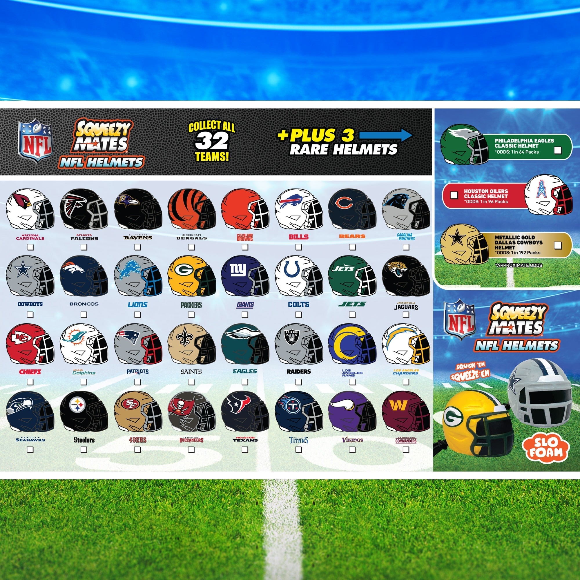 Nfl Squeezy Helmet