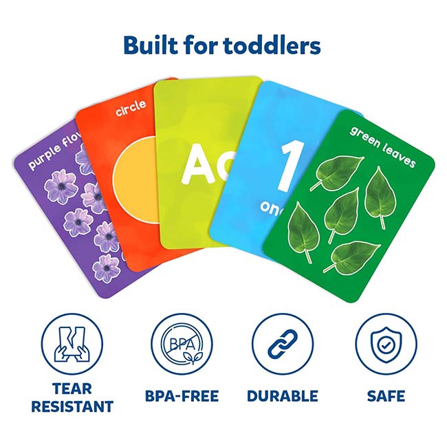 Skillmatics Letters Numbers Shapes Colors Flash Cards