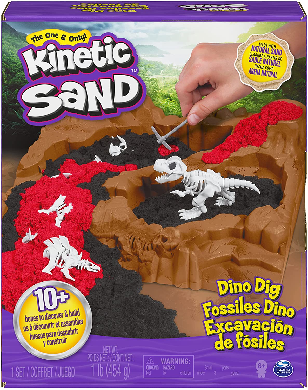 Kinetic Sand Dino Dig Set
