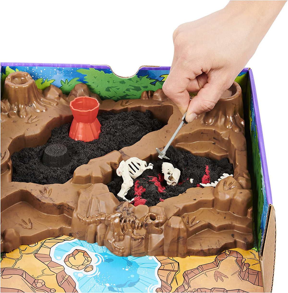 Kinetic Sand Dino Dig Set
