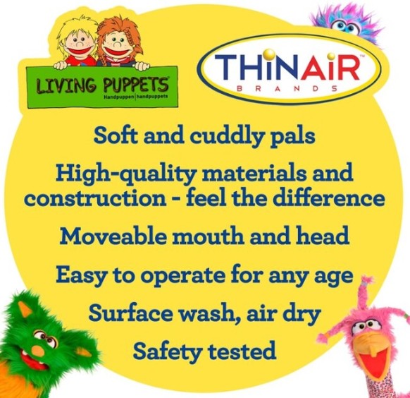 Living Puppets Mack 14 Inch