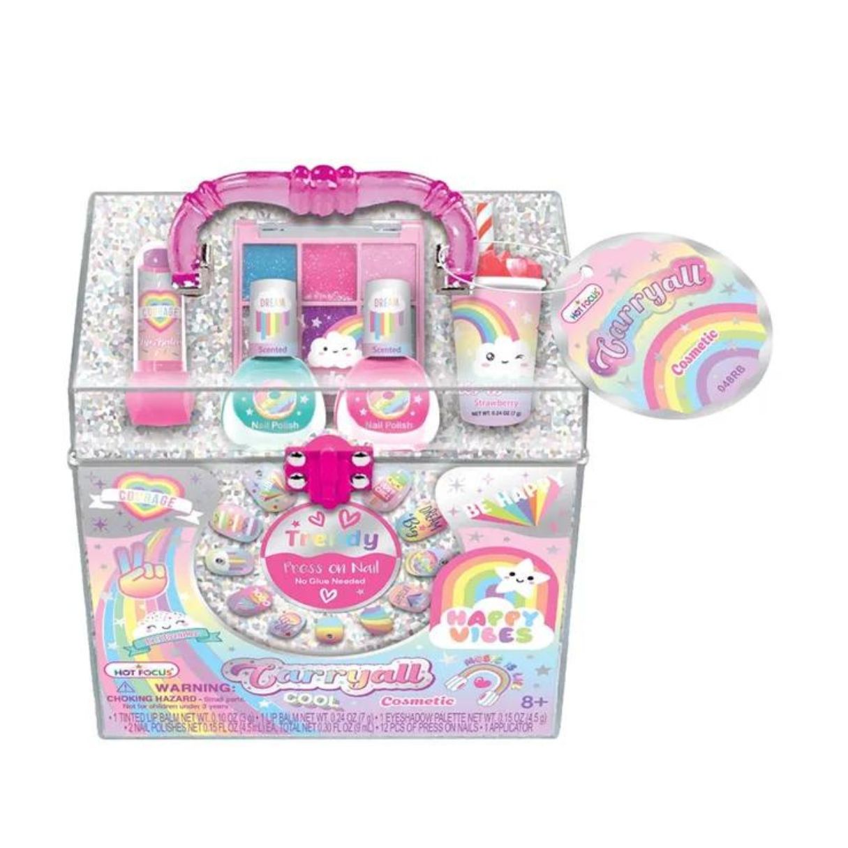 Rainbow Carry All Cosmetic