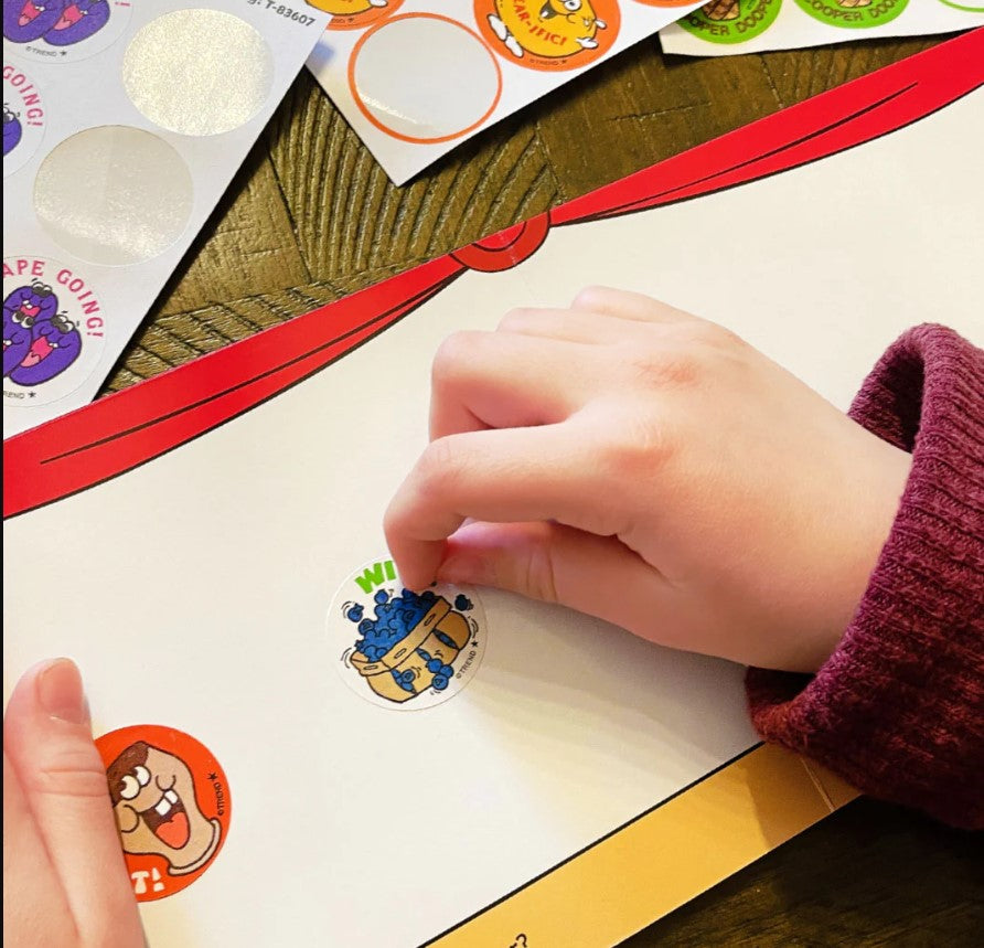 Wild! Blueberry Scratch 'n Sniff Stinky Stickers®