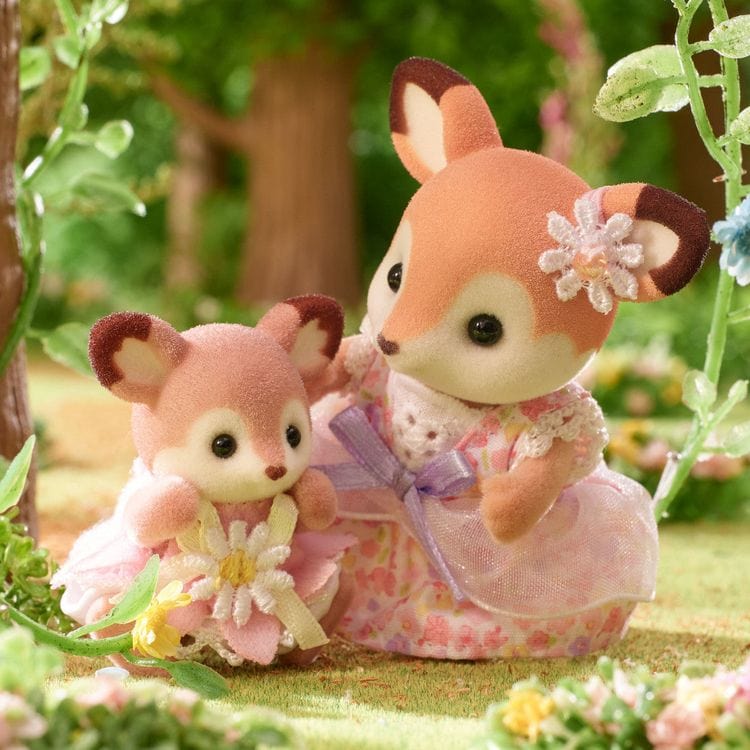 Calico Critters Deer Babies Floral Swing Set — Learning Express Gifts