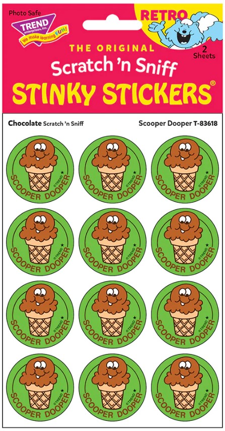 Chocolate Stinky Sticker