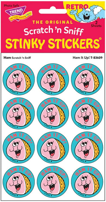 Ham IT Up! Ham Scratch 'n Sniff Stinky Stickers®