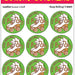 Keep Rolling! Leather Scratch 'n Sniff Stinky Stickers®