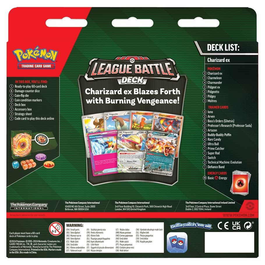 Pkm Charizard League Box