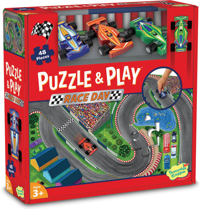 Puzzle and Play Race Way