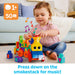 MEGA BLOKS First Builders ABC Musical Train Building Set